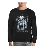 Supernatural - Join the Hunt II Siyah Çocuk Sweatshirt