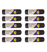 Norm Endüstriyel Jumbo Çöp Torbası Poşeti - 2 Kat - Siyah - 400 Gr. - 80 x 110 Cm. / 10 Rulo