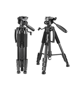 Profesyonel Ayarlanabilir (55cm 88cm 120cm 150cm) Telefon Slr, Dslr Kamera Youtuber Tripodu
