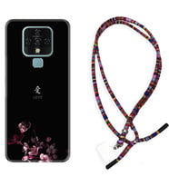 Tecno Camon 16 18P Pova Kılıf Boyun Asklı Rasta Silikon Love 1629