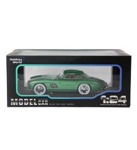 Hobbiez World Mercedes Benz 300 SL 1954 Yeşil 1/24 Model Araba