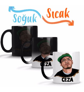 Ceza İllustrasyon Sihirli Kupa Bardak Porselen