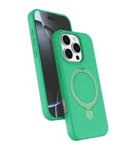Apple iPhone 16 Pro Regal Magsafe Standlı Kapak - Yeşil