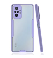 Xiaomi Redmi Note 10 Pro Kılıf Platin Silikon - Lila