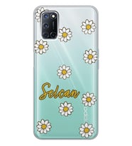 Oppo Daisy Rare Tasarımlı Şeffaf Telefon Kılıfı