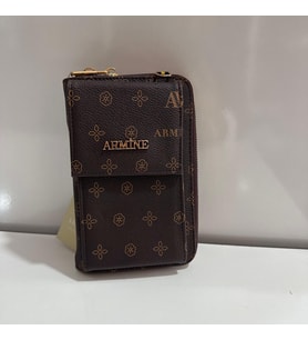 Armine Bayan Çanta Baskılı Kahve AR26507