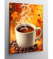 Kanvas Tablo Kahve Keyfi Ve Aroma