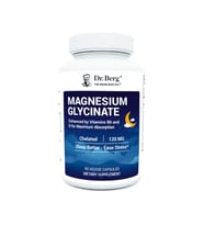 DR.BERG Magnesium Glycinate Vitamin D3 90 Caps.