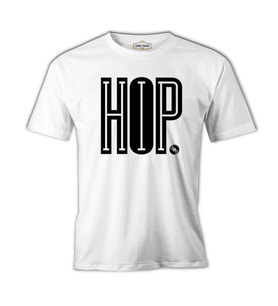 Hip Hop with IO Beyaz Erkek Tshirt