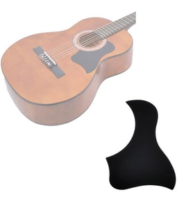 Extreme PG165BK Siyah Gitar Pickguard  Klasik Siyah Mat Bitiş