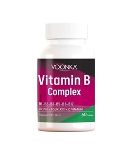 Voonka Vitamin B Complex 60 Tablet
