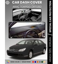 CITROEN C5 (2004-2008) Torpido Örtüsü Ön Göğüs Torpido Koruma Tam Uyum Çatlamayı Önler Kolay Montaj