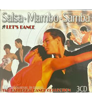 (Plak Değildir CD dir) CD Salsa Mambo Samba Let's Dance 3 CDlik Box Set CD (Karışık)