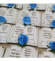 Kişiye Özel KUR' AN Okuyor Ahşap Magnet