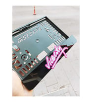 MOTORSİKLET PLAKALIK LAZER KESİM PLEKSİ