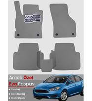 FORD FOCUS 3.5 (2015-2018) Uyumlu EVA Paspas Tam Set–Araca Özel,Su Geçirmez,Kolay Montaj