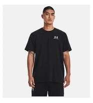 UNDER ARMOUR Ua M Logo Emb Heavyweıght Ss Siyah - Beyaz Erkek T-Shirt 1373997-001