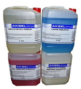 AKBEL OTO BAKIM VE TEMİZLİK SETİ 4 x 5 KG