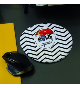Polis Bileklik Destekli Mouse Pad 002