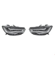 Audi A6 Ön Far Seti (Matrix Led Dolu DÖnüşüm Farı) 2013 Sonrası Uyumlu
