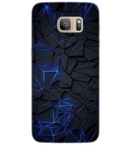 Samsung Galaxy S7 EDGE (SM-G935F) Uyumlu Kılıf Desenli Silikon Karmaşık Design STK:1874