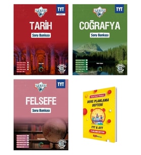 TYT IceBerg Tarih Coğrafya ve Felsefe Soru Bankası Sözel 3lü Set