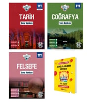 TYT IceBerg Tarih Coğrafya ve Felsefe Soru Bankası Sözel 3lü Set