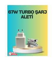 67 Watt Type C Turbo Şarj Seti