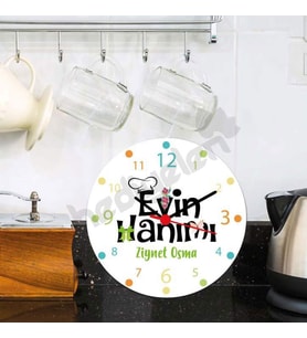 Evin Hanımı Duvar Saati