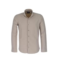 Erkek Spor Gofre Uzun Kol Gömlek BGL-ST03533 (Bej)