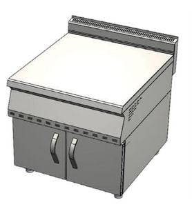 CSA Karacasan 80 cm 700 Seri Set Üstü Nötr Ara Tezgah