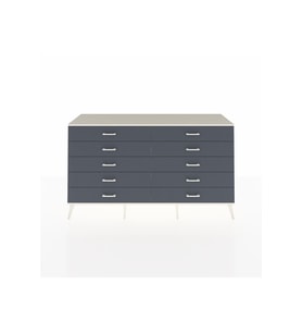 Hyperion Konsol 10 Çekmeceli  176x44x99 Aytaşı-Aytaşı/Antrasit