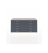 Hyperion Konsol 10 Çekmeceli  176x44x99 Aytaşı-Aytaşı/Antrasit