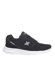 Lutton 2510 Unisex Siyah Bağcıklı File Yürüyüş Koşu Büyük Numara Spor Ayakkabı 45 46 47 48