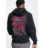 Chinesebox Kapüşonlu Hoodie (Siyah)