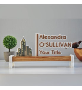 Ofis İsimliği 2 , Masa isimliği, İsimlik , Meslek İsimliği (Model 12)