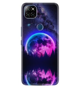 Casper E30 F20 X20 Kılıf Desemli Silikon Star Planet 1652