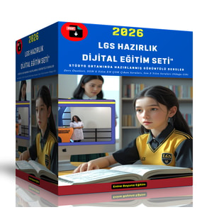 2026 LGS Dijital Eğitim Seti (PDF ve Görüntülü)