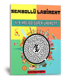 Sembollü Labirent Bulmaca Kitabı (4-9 YAŞ)