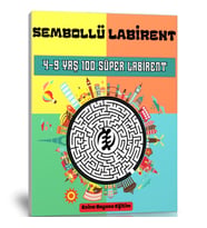 Sembollü Labirent Bulmaca Kitabı (4-9 YAŞ)