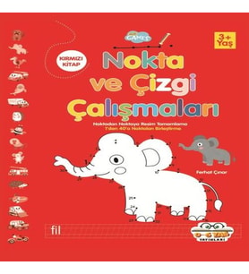 Nokta ve Çizgi Çalışmaları Kırmızı