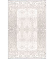 Eliana Home Baskılı, Yıkanabilir Kaymaz Taban Salon Halısı LNA1257 100x150 cm (Bej)