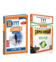 Apotemi TYT Türkçe Deneme ve 8 Yıl Çıkmış Sorular Seti 2 Kitap