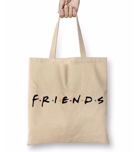 Friends Bez Çanta Uzun Saplı