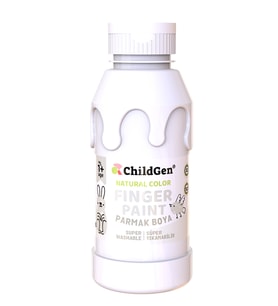 Süper Yıkanabilir Parmak Boya 350 Ml Şişe 10