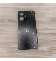 REALME C55 Uyumlu Aynalı Desenli Kaliteli Silikon Telefon Kılıfı (Siyah)