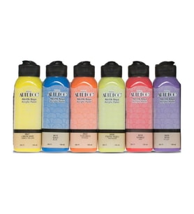 Artdeco Akrilik Boya 140 ml. x 6 Renk Vintage Set 