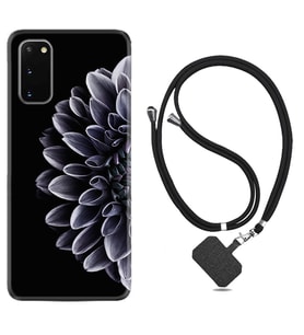 Samsung A02S A03S A10 A12 A13 A21S A22 Kılıf Boyun Askılı Silikon Çiçekler 1639