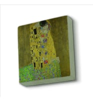 Öpücük (Gustav Klimt, 1907) Baskılı Doğaltaş  Magnet(KRG-169)
