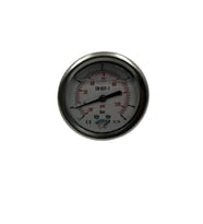 Manometre Gliserinli Arka Çıkışlı Q63 - 0 - 1 + 9 Bar 1/4